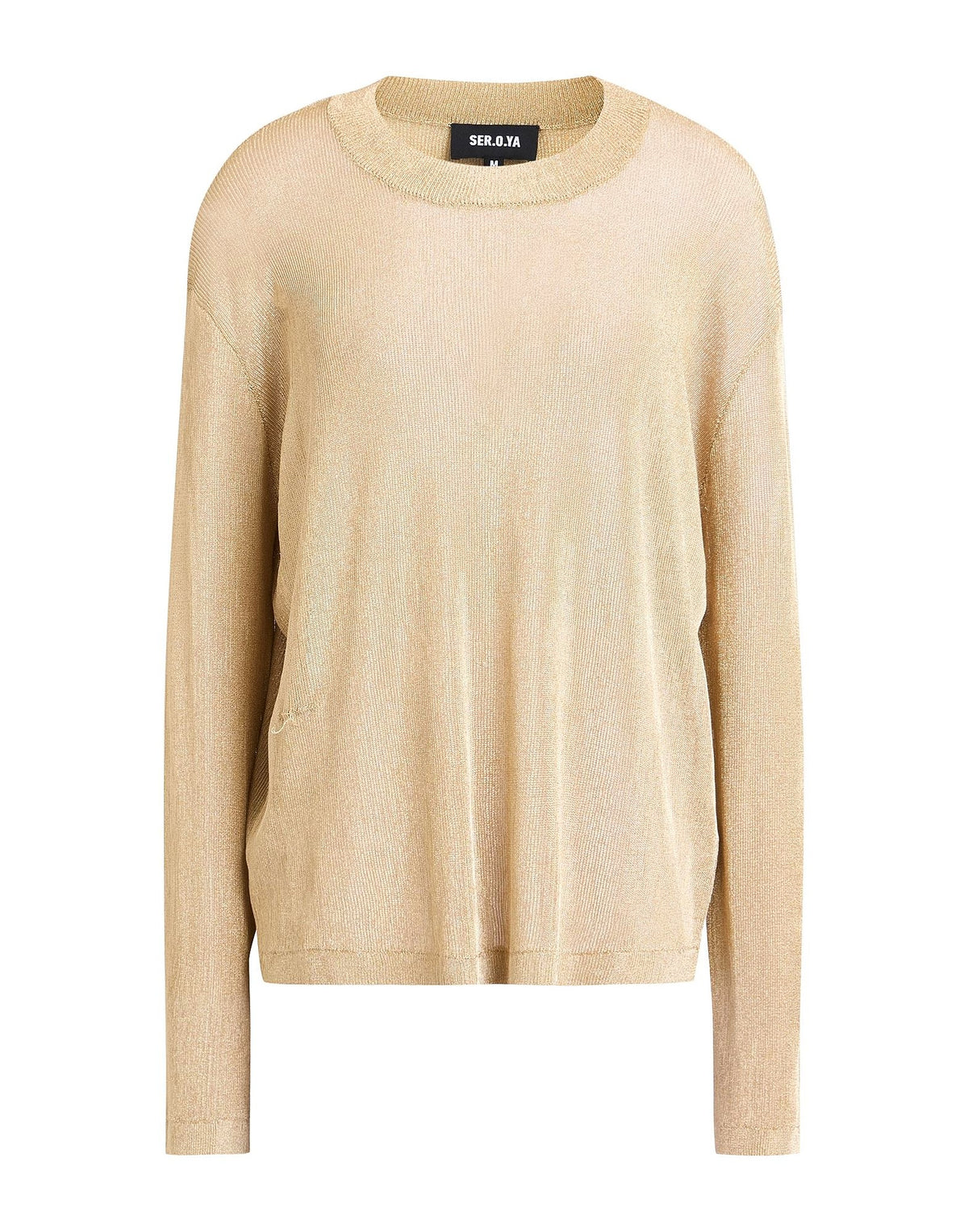 Ser.O.Ya Womens Sweaters - Gold