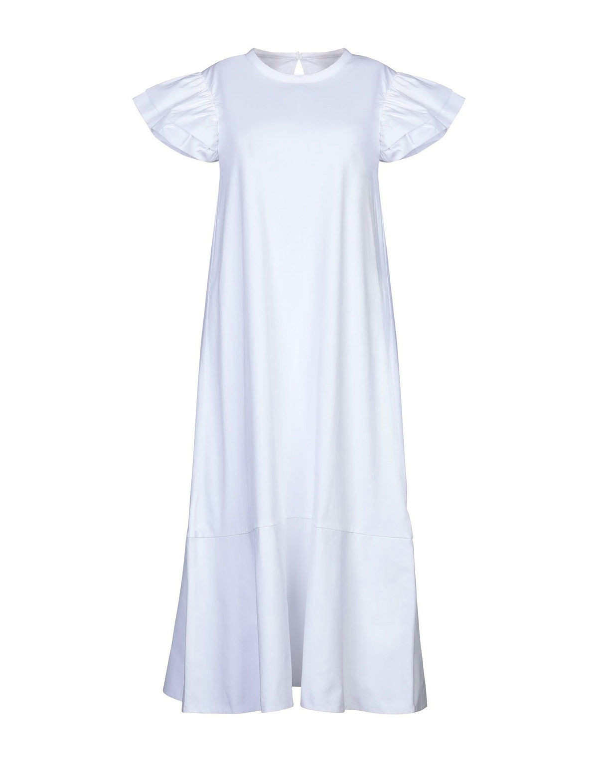 Alpha Studio Womens Midi Dresses - White