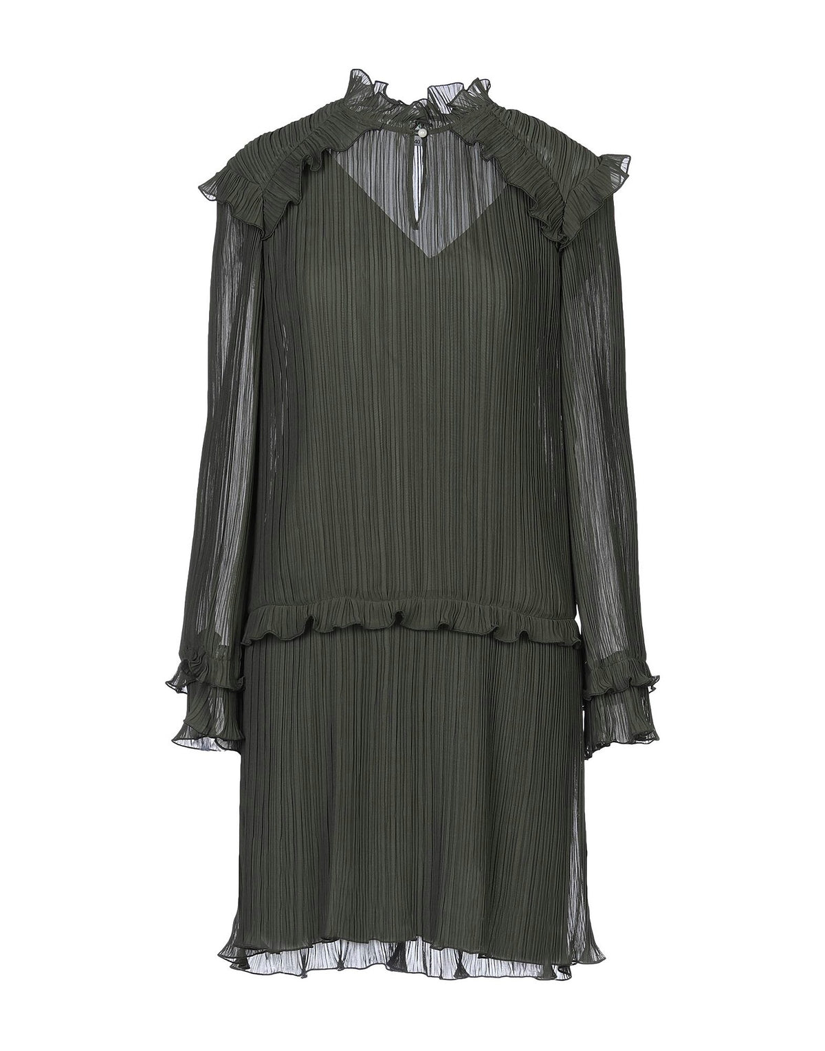Kenzo Womens Mini Dresses - Dark green