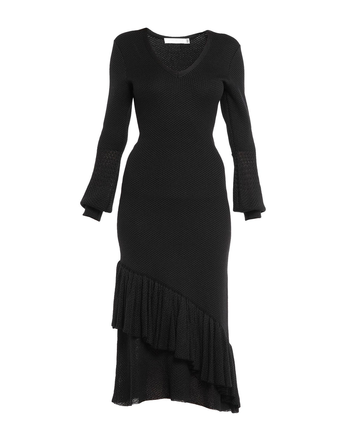 Victoria Beckham Womens Midi Dresses - Black