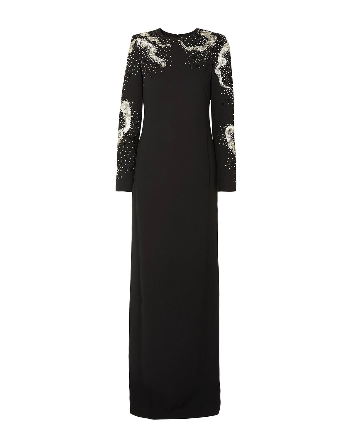 Givenchy Womens Maxi Dresses - Black