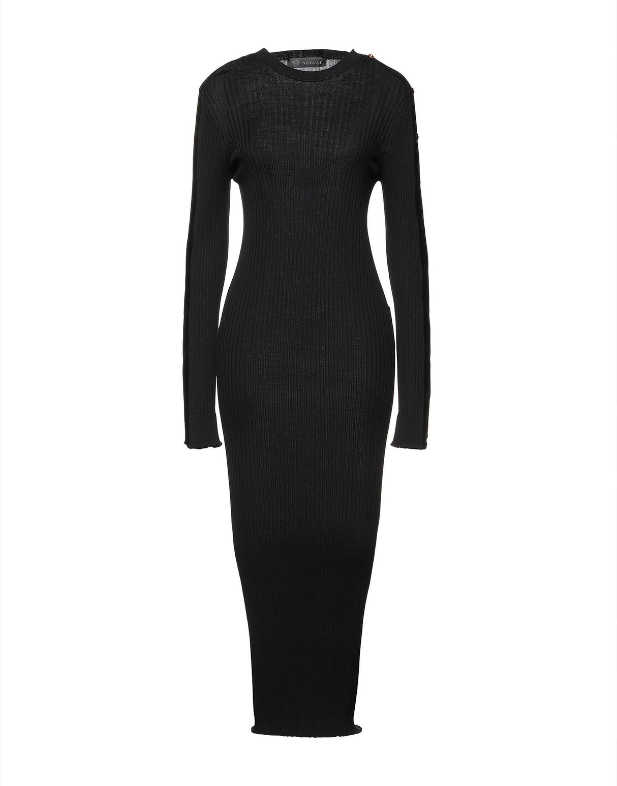 Versace Womens Midi Dresses - Black