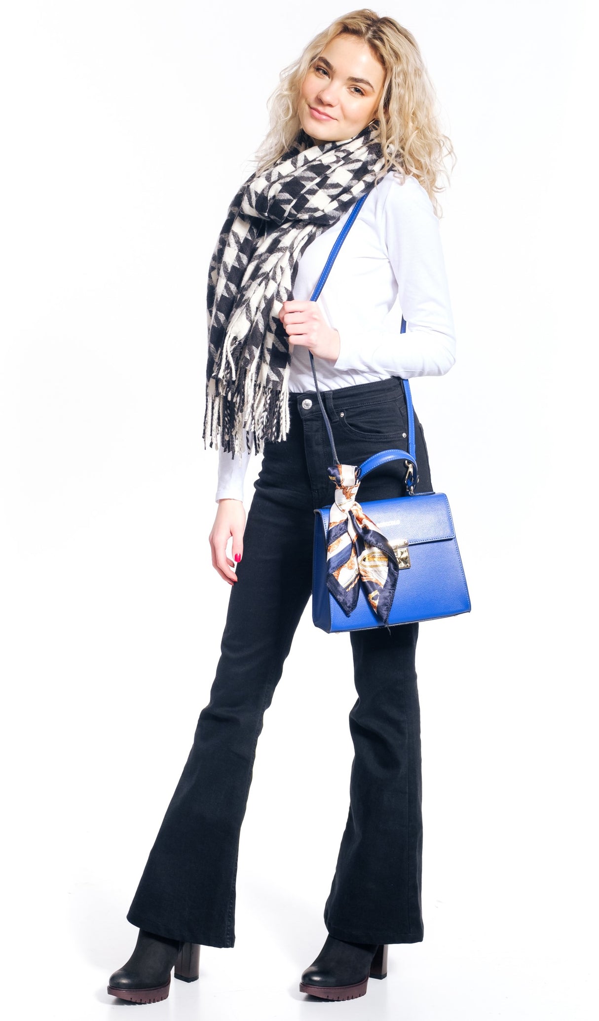 Bosccolo Shoulder Bag - Blue