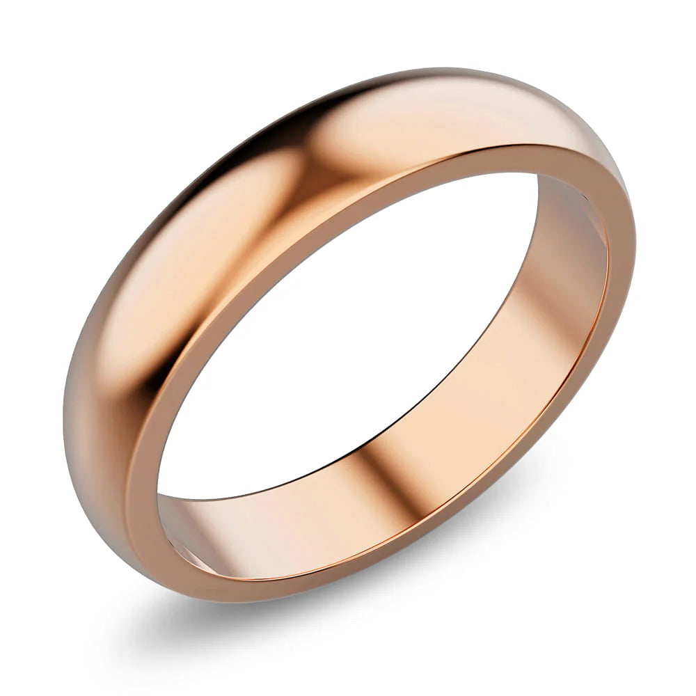 Bullion Gold Louise Minimalist Rose Gold Ring