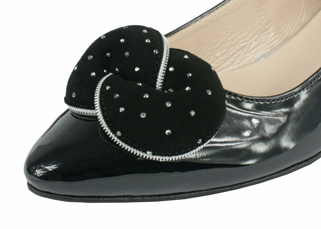 Bosccolo Womens Ballerina - Black