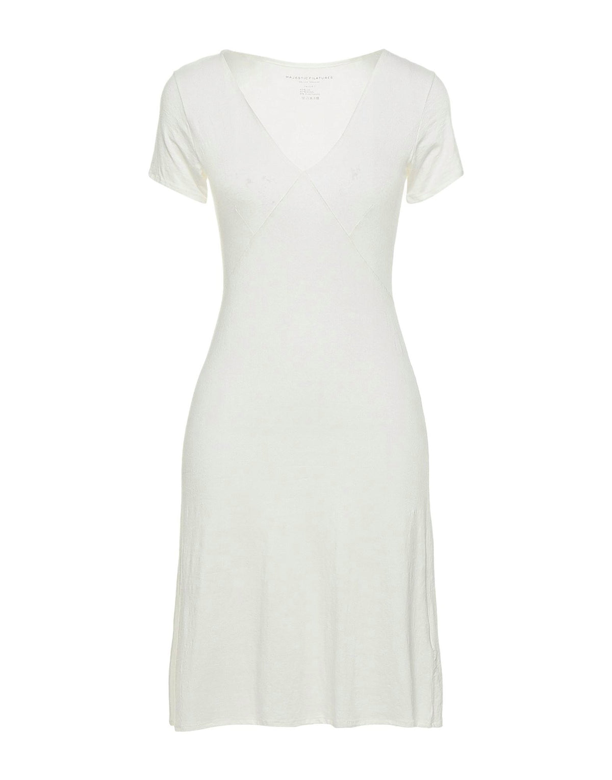 Majestic Filatures Womens Mini Dresses - White
