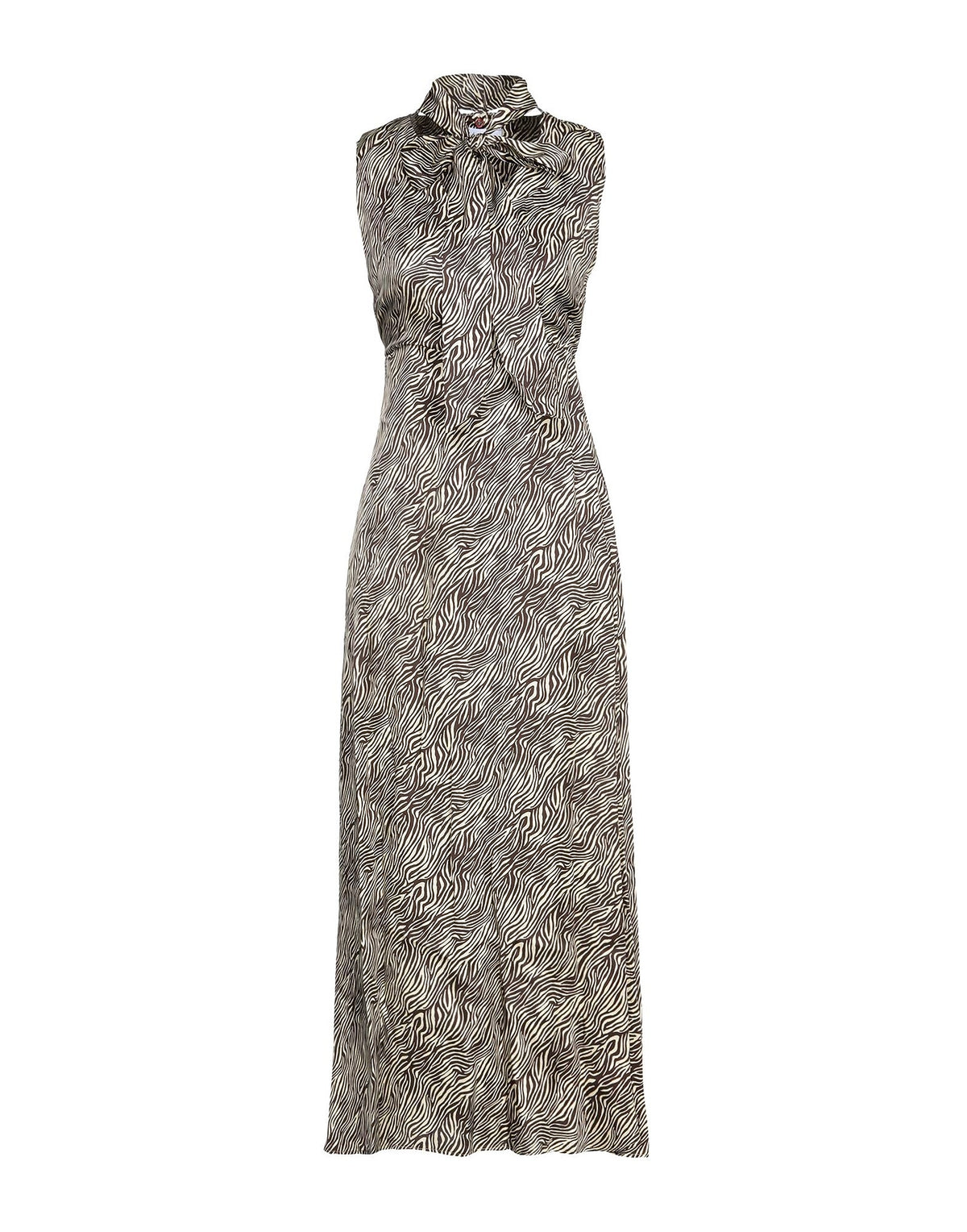 Kaos Womens Midi Dresses - Dark brown