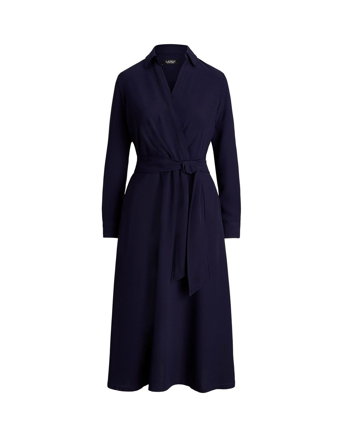 Lauren Ralph Lauren Womens Midi Dresses - Midnight blue