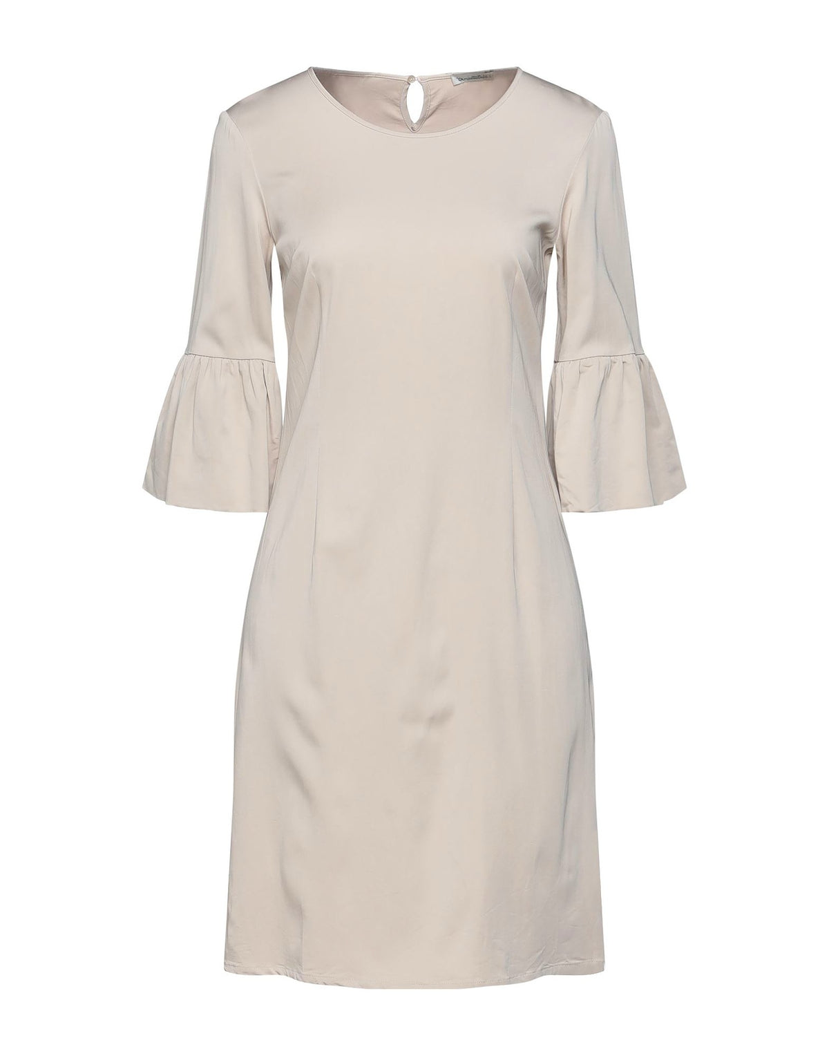 Camicettasnob Womens Mini Dresses - Beige