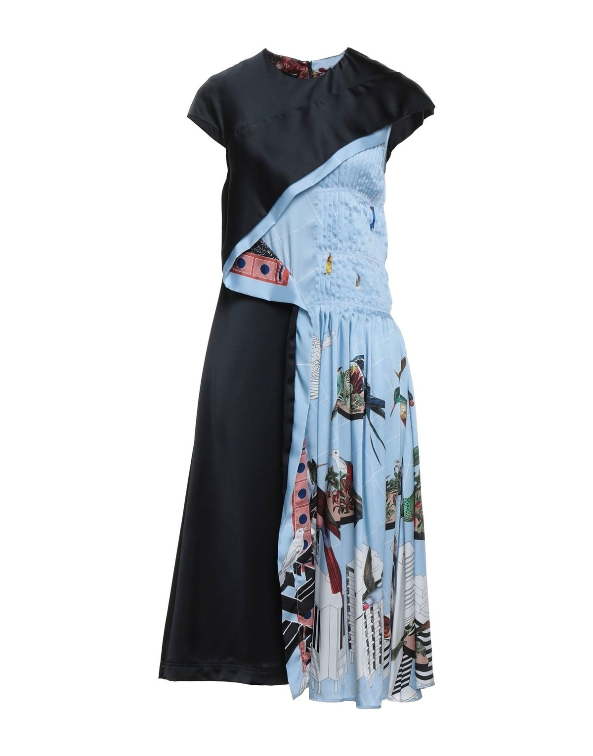 Cedric Charlier Womens Midi Dresses - Sky blue