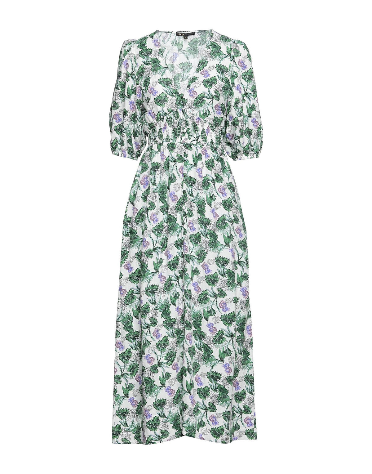 Maje Womens Midi Dresses - Green