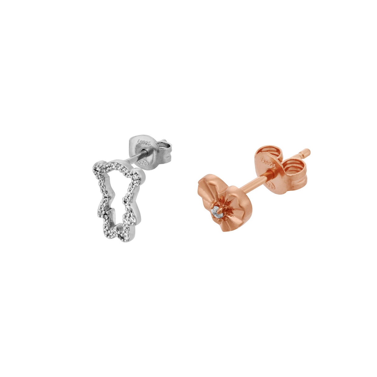 Emporio Armani Two Tone Earring