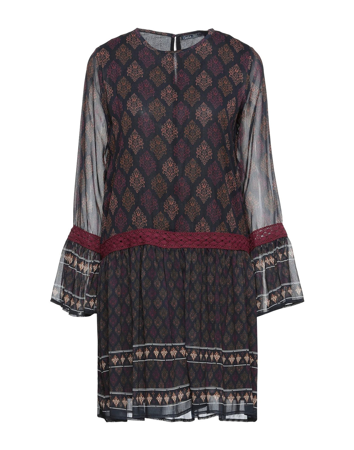 Lois Womens Mini Dresses - Black