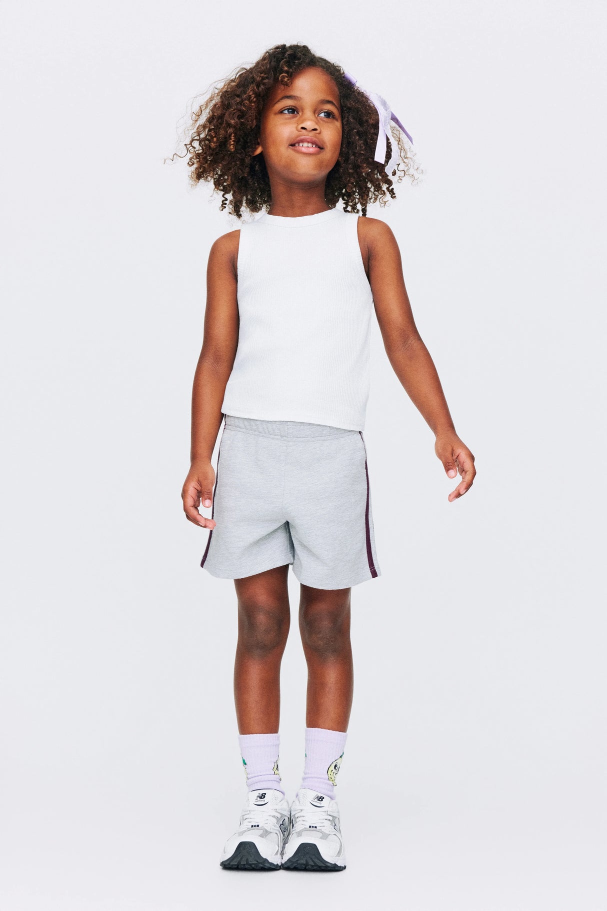 Cotton On Kids Girls Fitted Essential Tank - White Rib