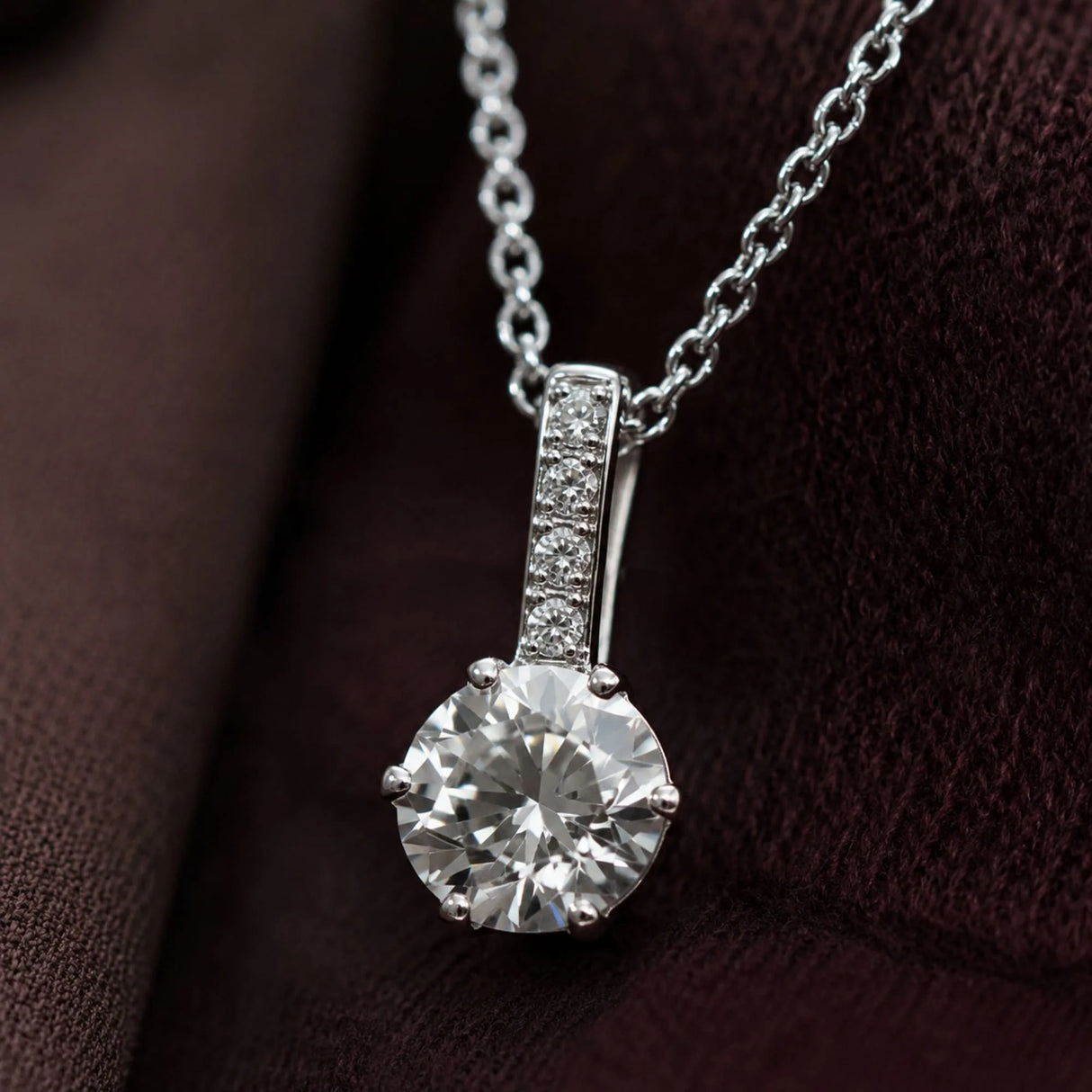 Krystal Couture Opium Pendant Necklace Embellished with SWAROVSKI Crystals