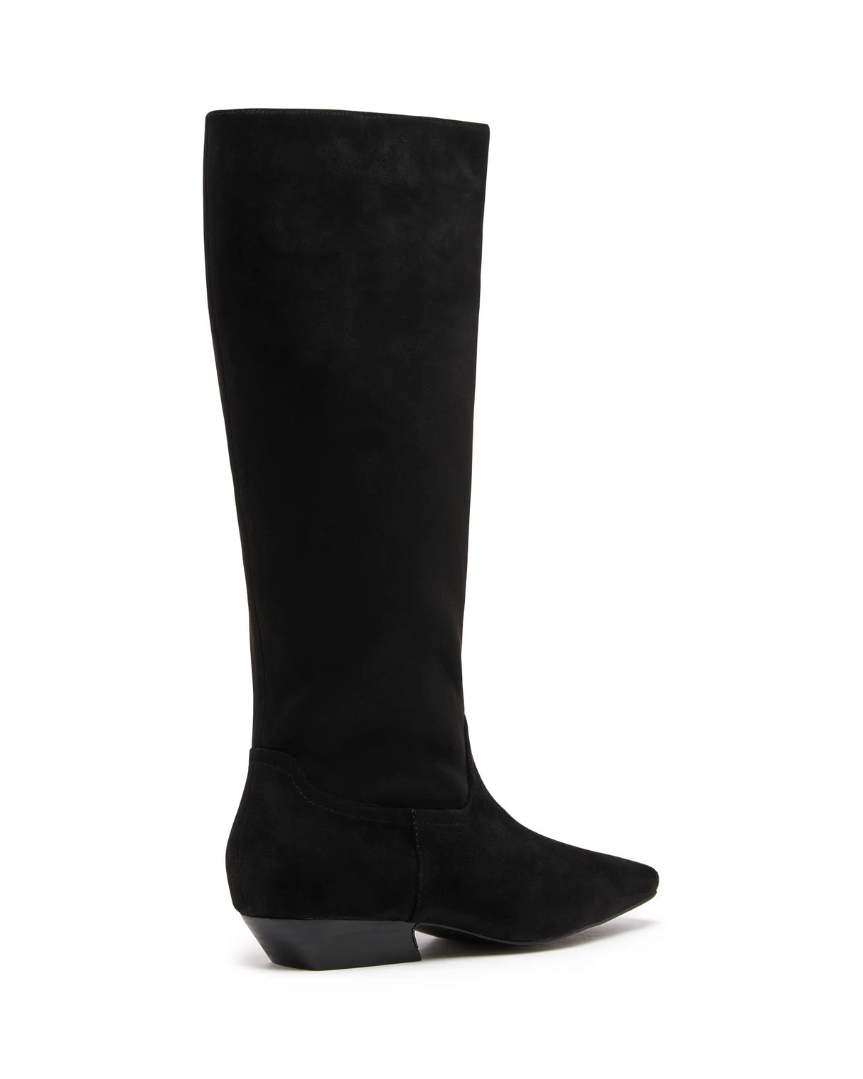 Therapy Xavier Black Faux Suede