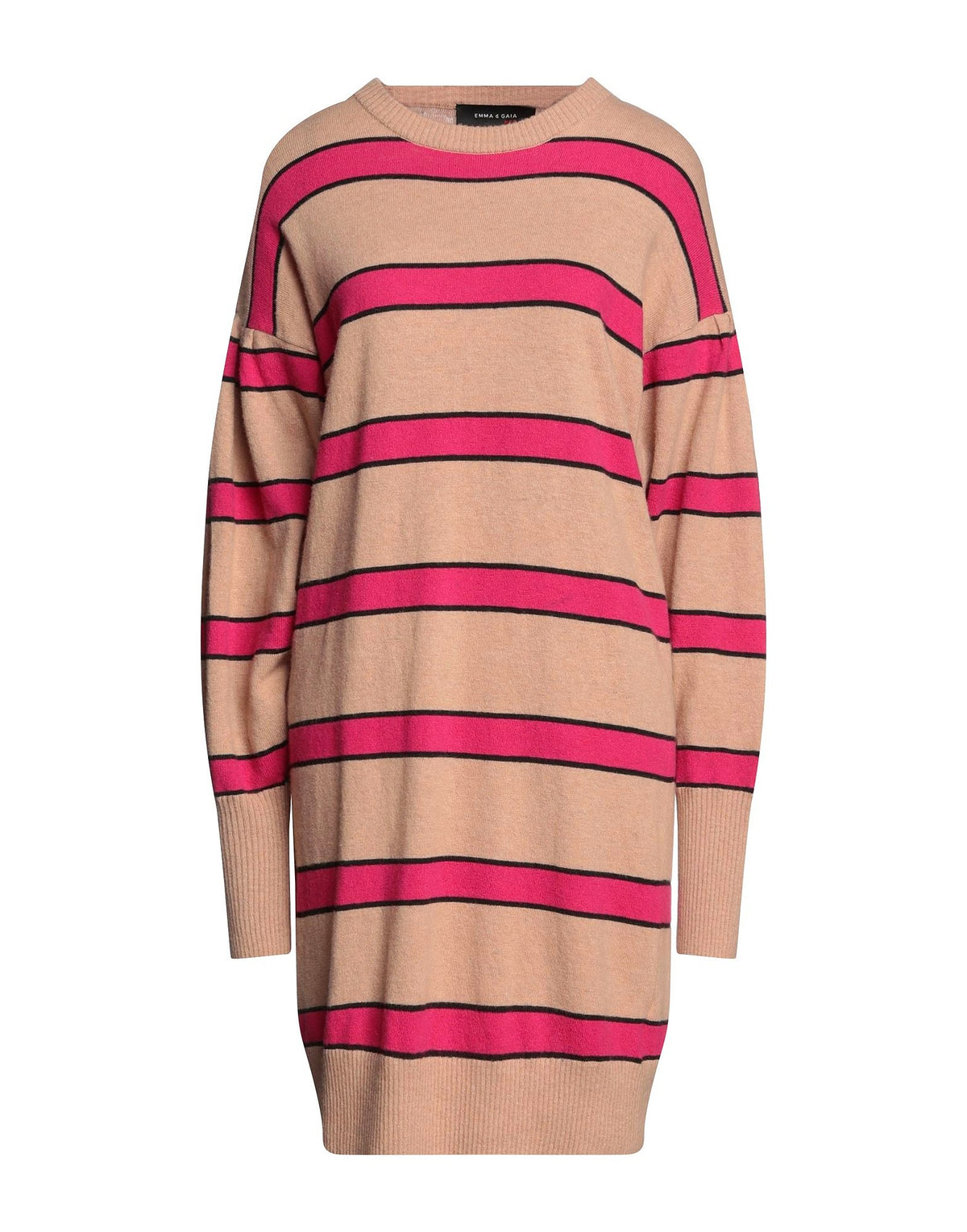 Emma & Gaia Red Womens Mini Dresses - Beige