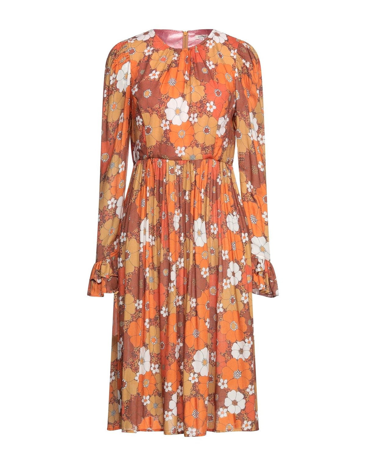 Manoush Womens Midi Dresses - Orange