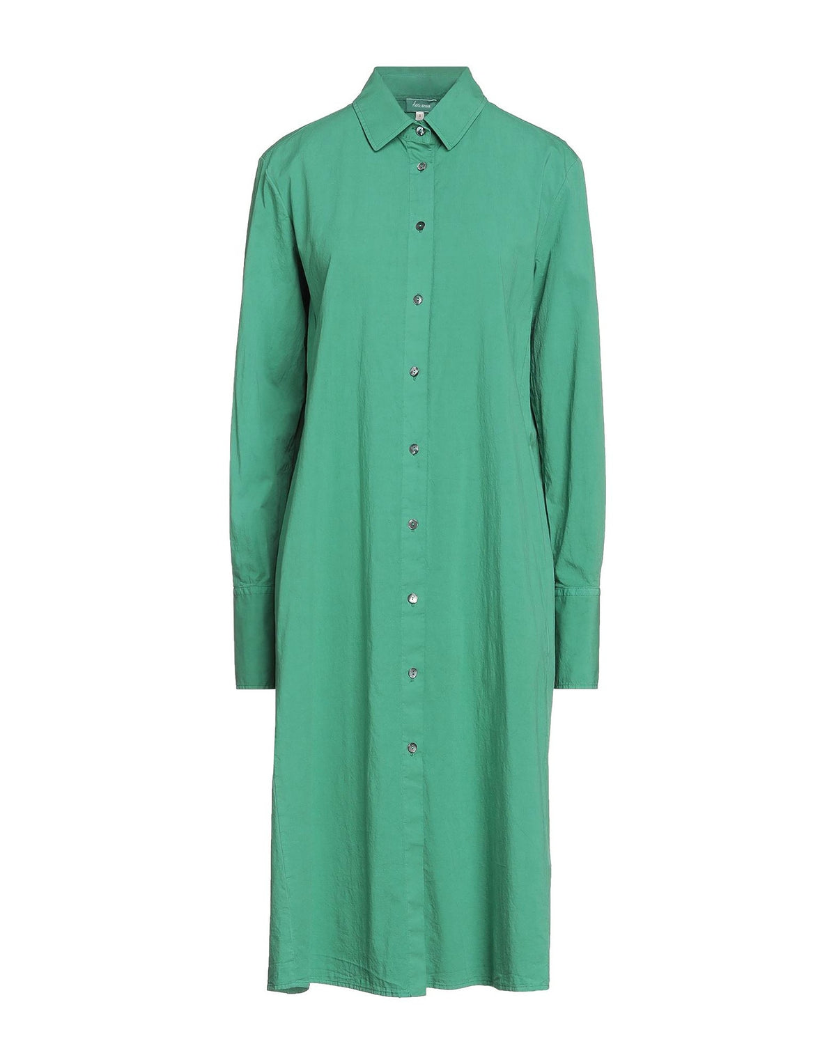 Her Shirt Her Dress Womens Midi Dresses - Green