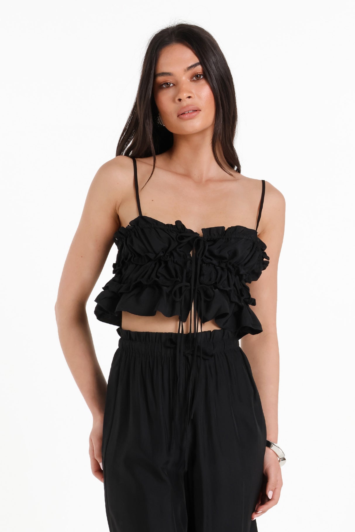 Lost In Lunar Women's Monaco Top - Black
