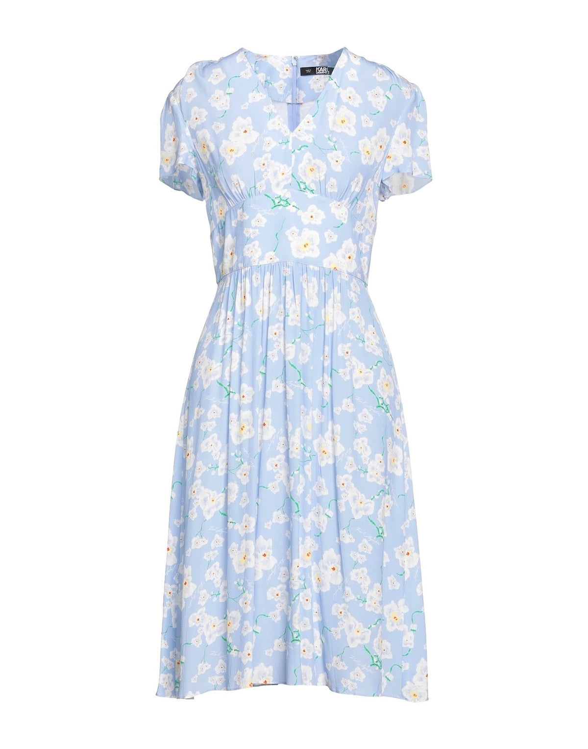 Karl Lagerfeld Womens Midi Dresses - Sky blue