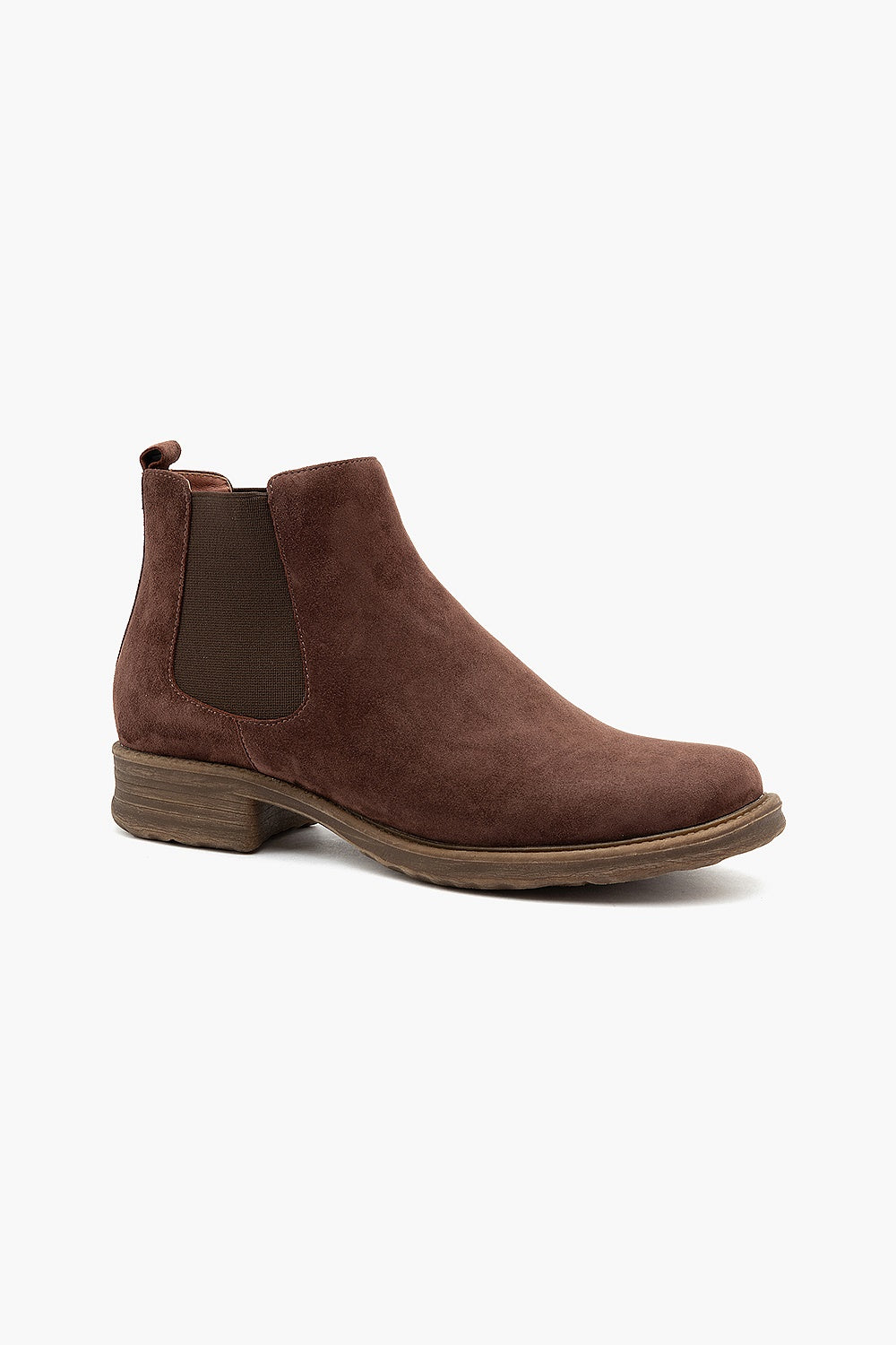Silver Lining Tahlia Velour Mid Brown