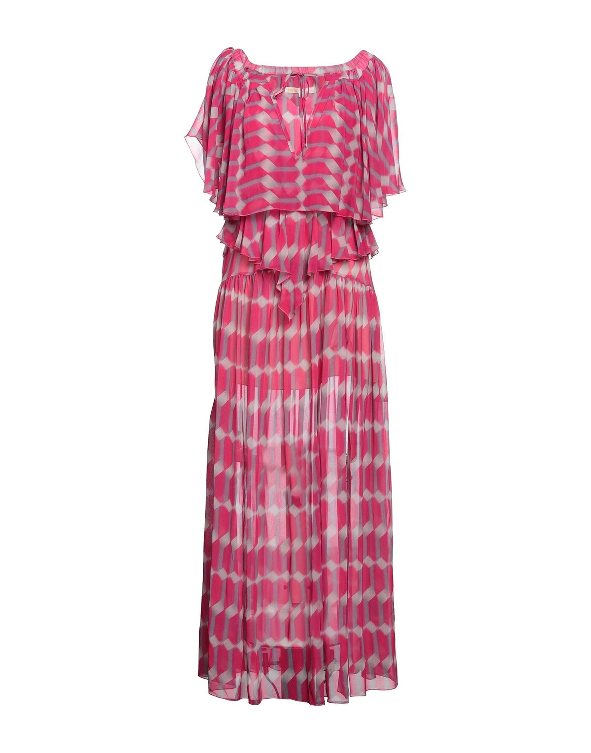 Babylon Womens Maxi Dresses - Fuchsia
