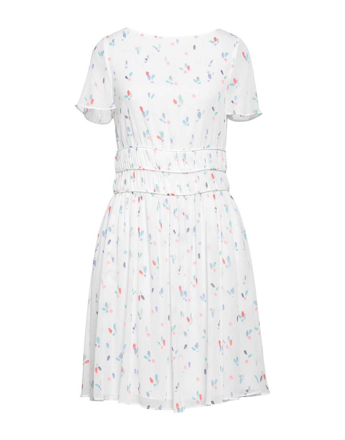 Emporio Armani Womens Mini Dresses - White