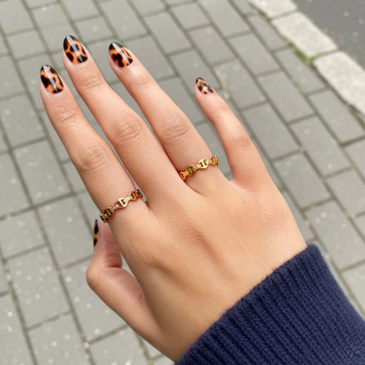 Bullion Gold Mariner Link Ring In Gold