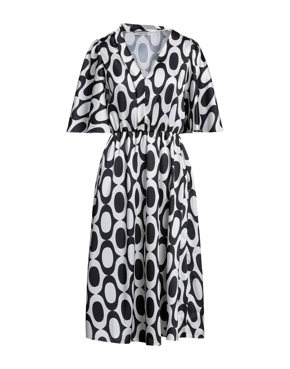 Biancoghiaccio Womens Midi Dresses - Off white