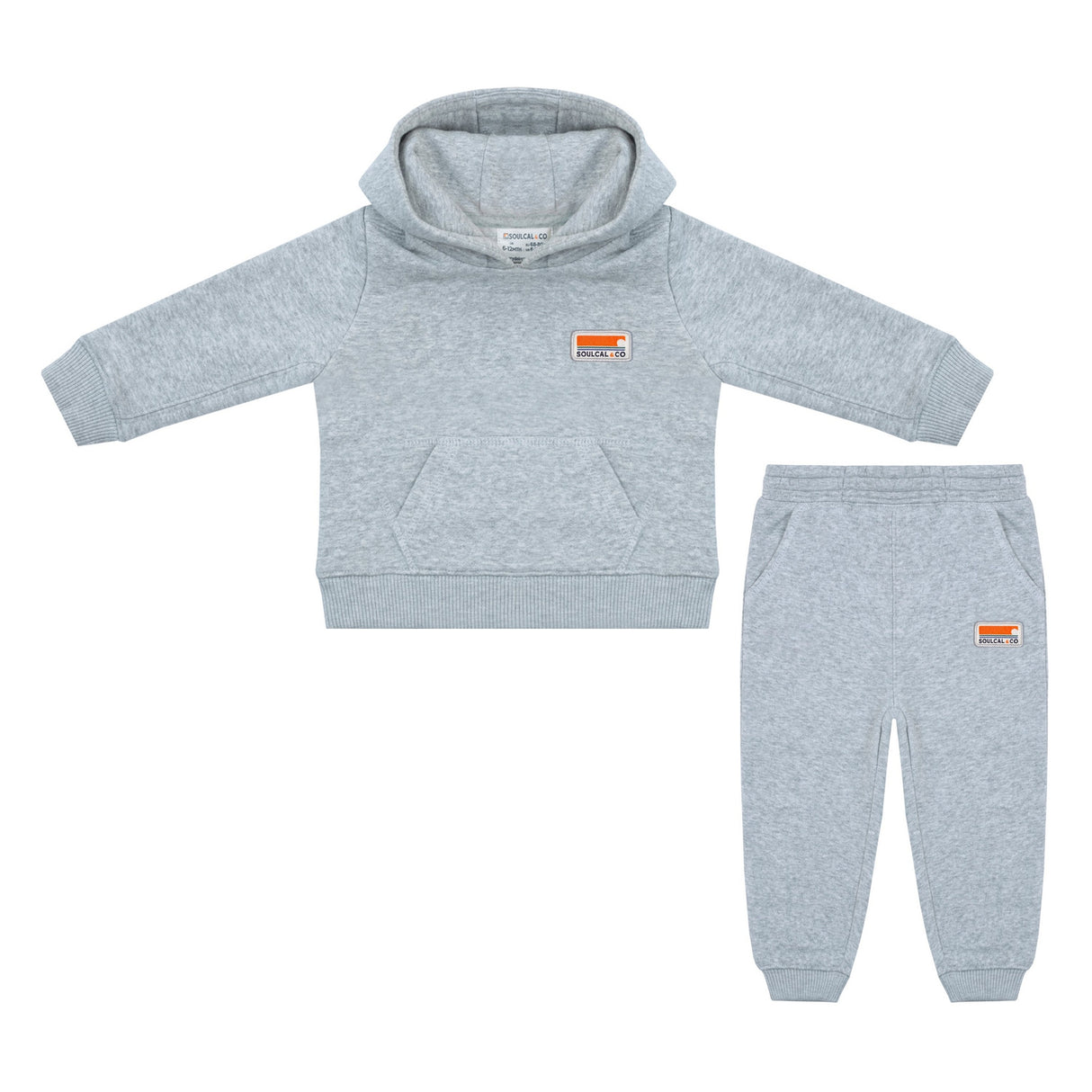 SoulCal Baby/ Toddler Sig Hoodie Set - Grey