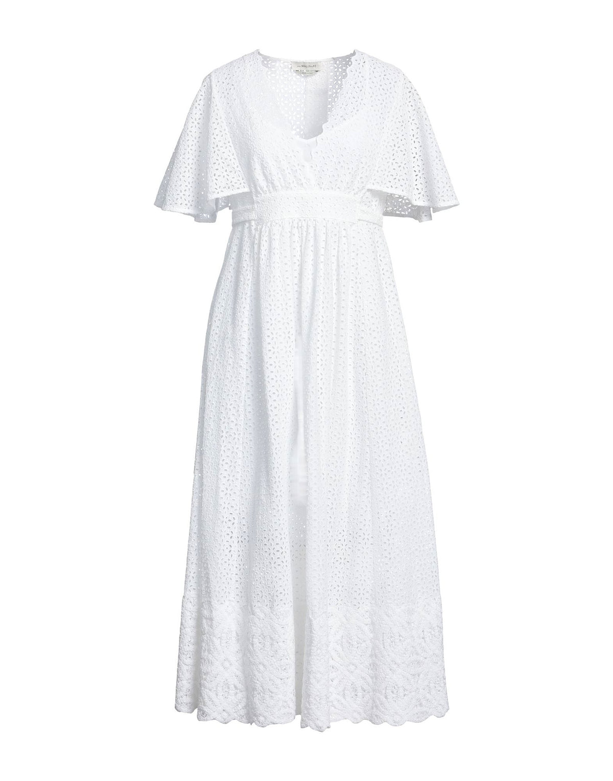 Anna Molinari Womens Midi Dresses - White