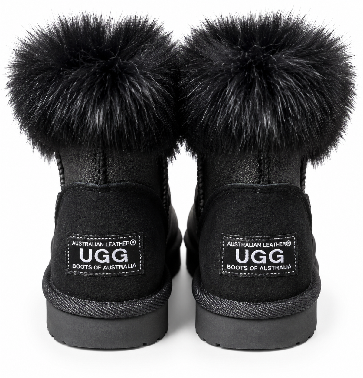 Australian Leather Ugg Classic Mini 1Buckle - Metallic Gunmetal - AU4