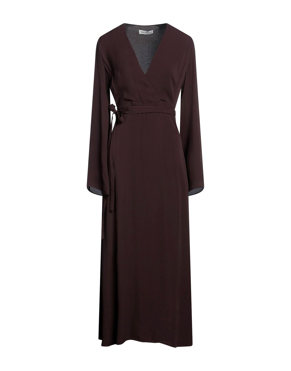 Trussardi Womens Maxi Dresses - Chocolate brown