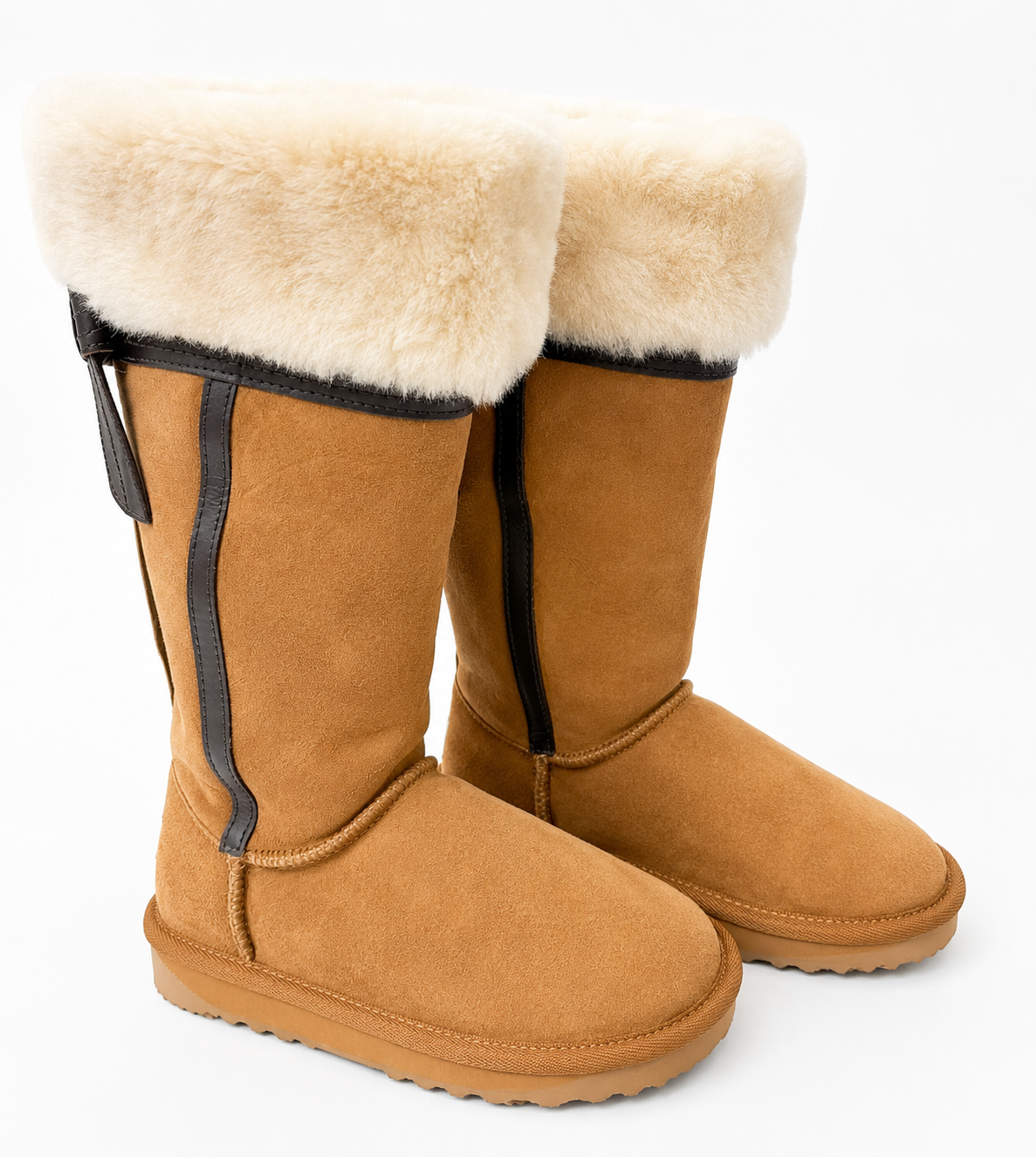 Australian Leather Ugg Classic Tall Tassel Detail - Chestnut - AU7
