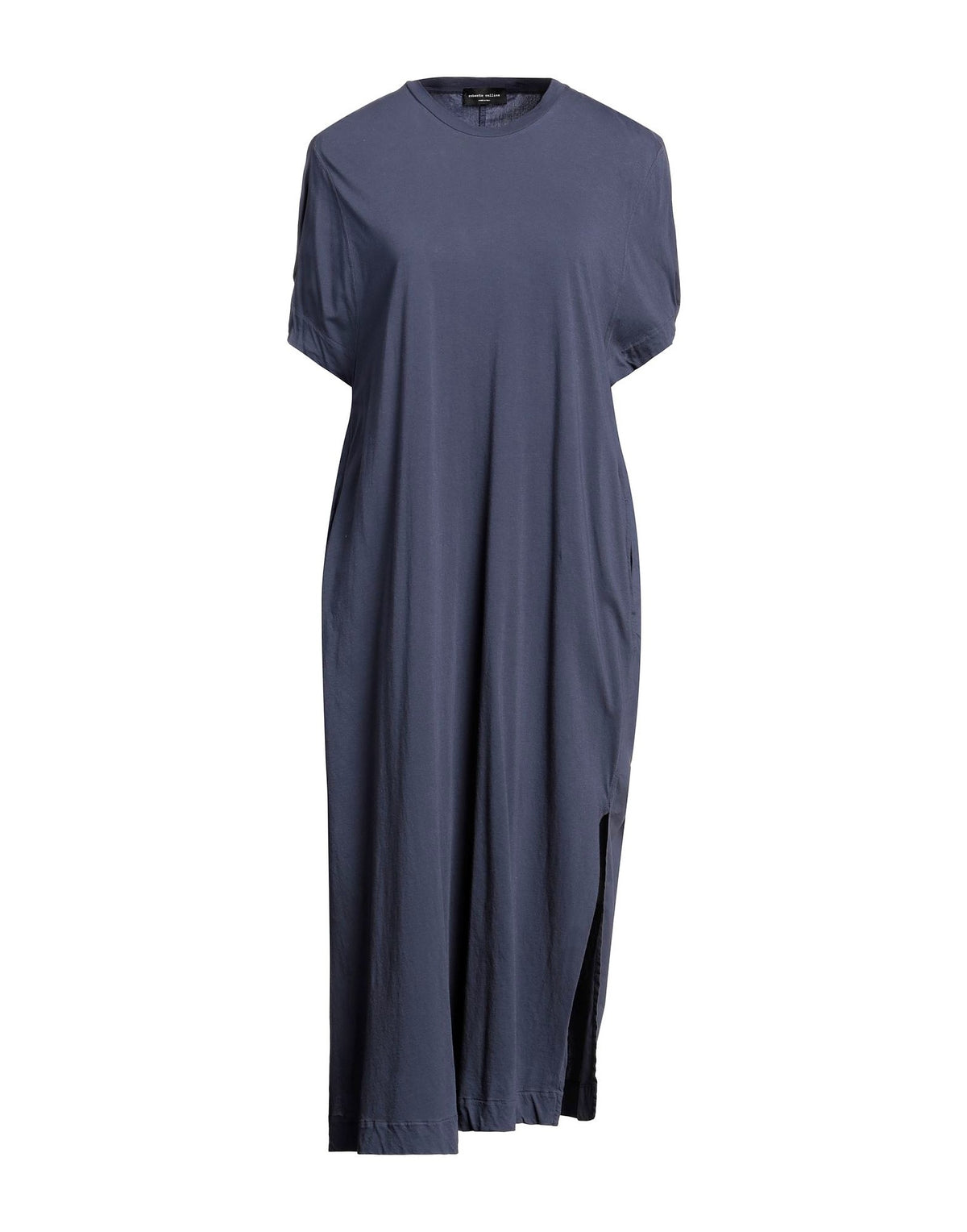 Roberto Collina Womens Midi Dresses - Midnight blue