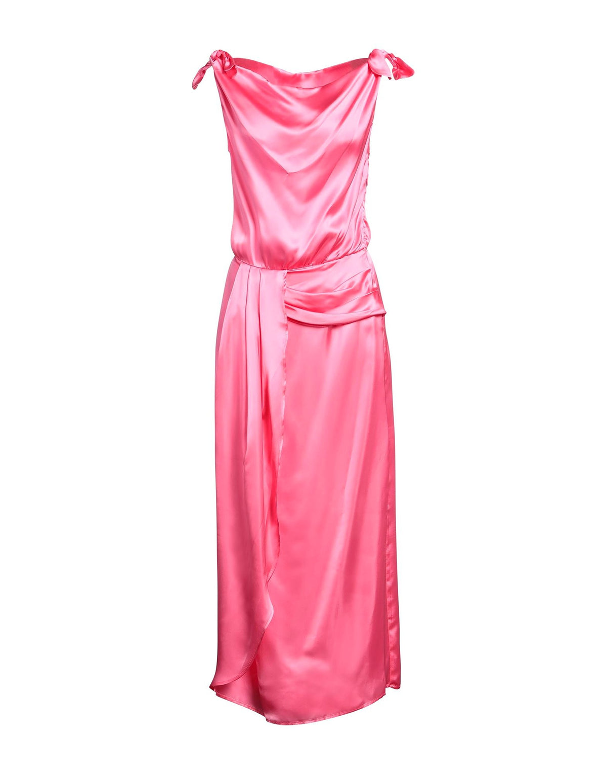 Manila Grace Womens Midi Dresses - Pink