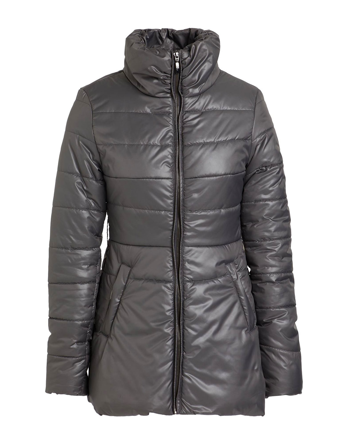 Clips Womens Puffer Jacket - Lead