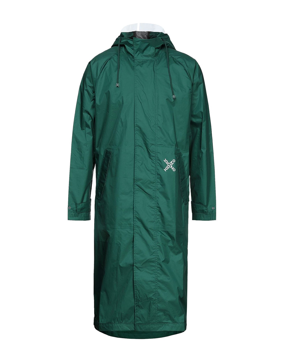 Kenzo Mens Overcoats & Trench Coats - Emerald green