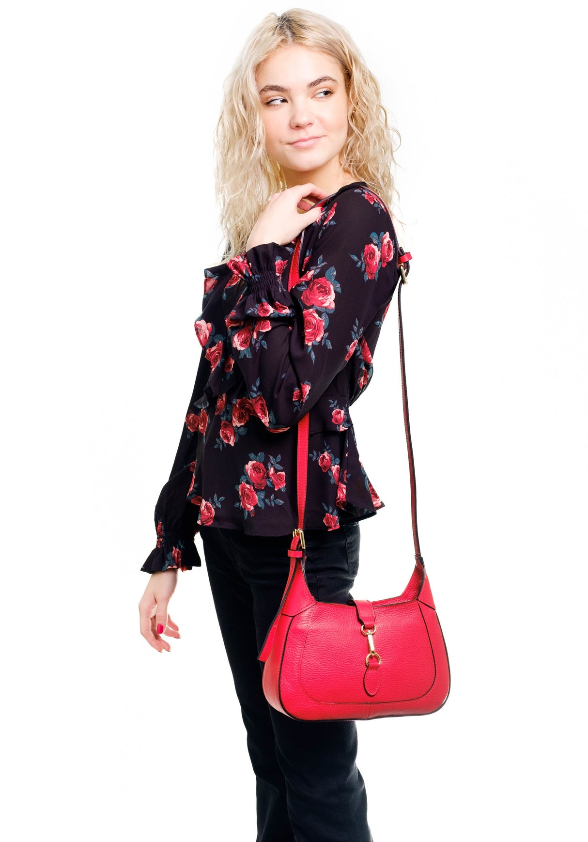 Bosccolo Shoulder Bag - Red