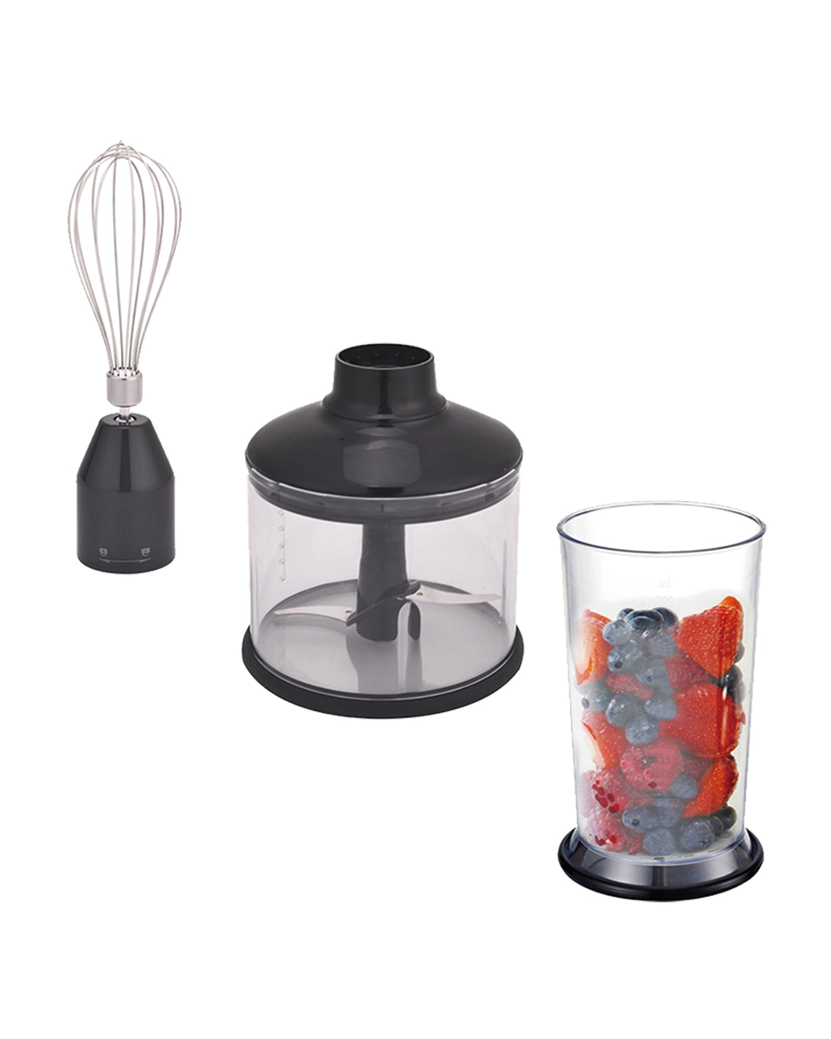 TODO Cordless Stick Blender Food Chopper Whisk 7.4V 2000mAh Handheld Electric Blender