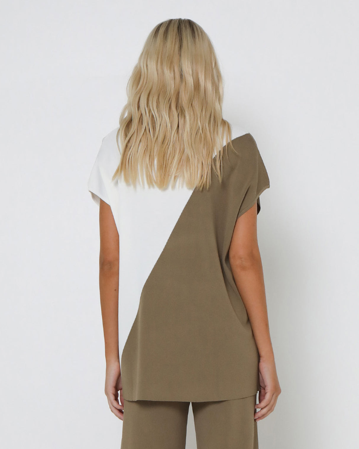 Lost In Lunar Women's Norah Knit Top - Khaki