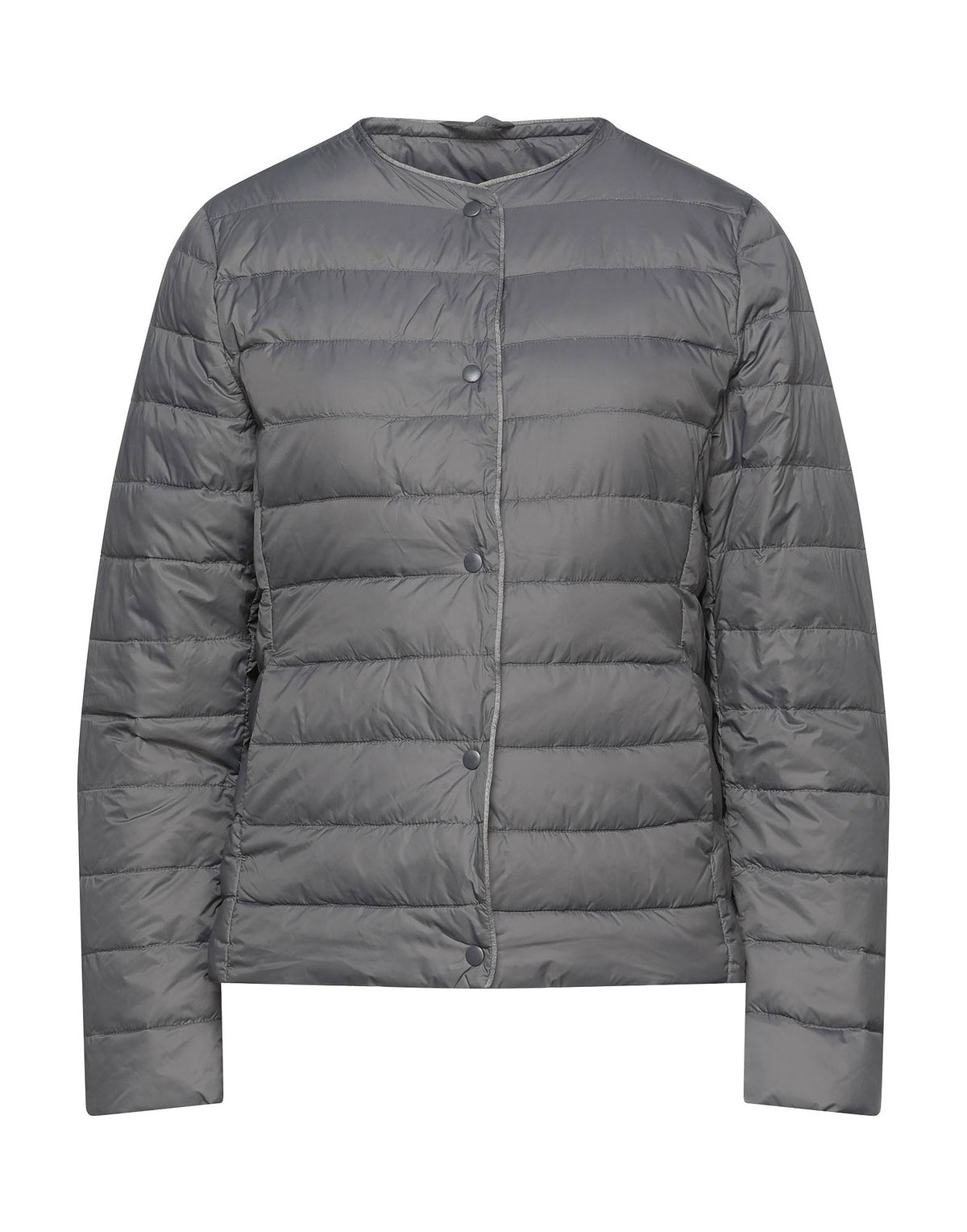 Kiltie Womens Puffer Jacket - Grey