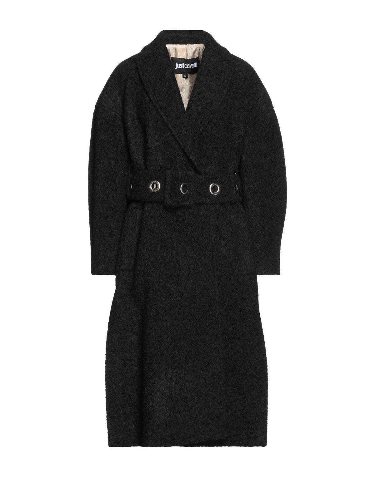 Just Cavalli Womens Coats - Black