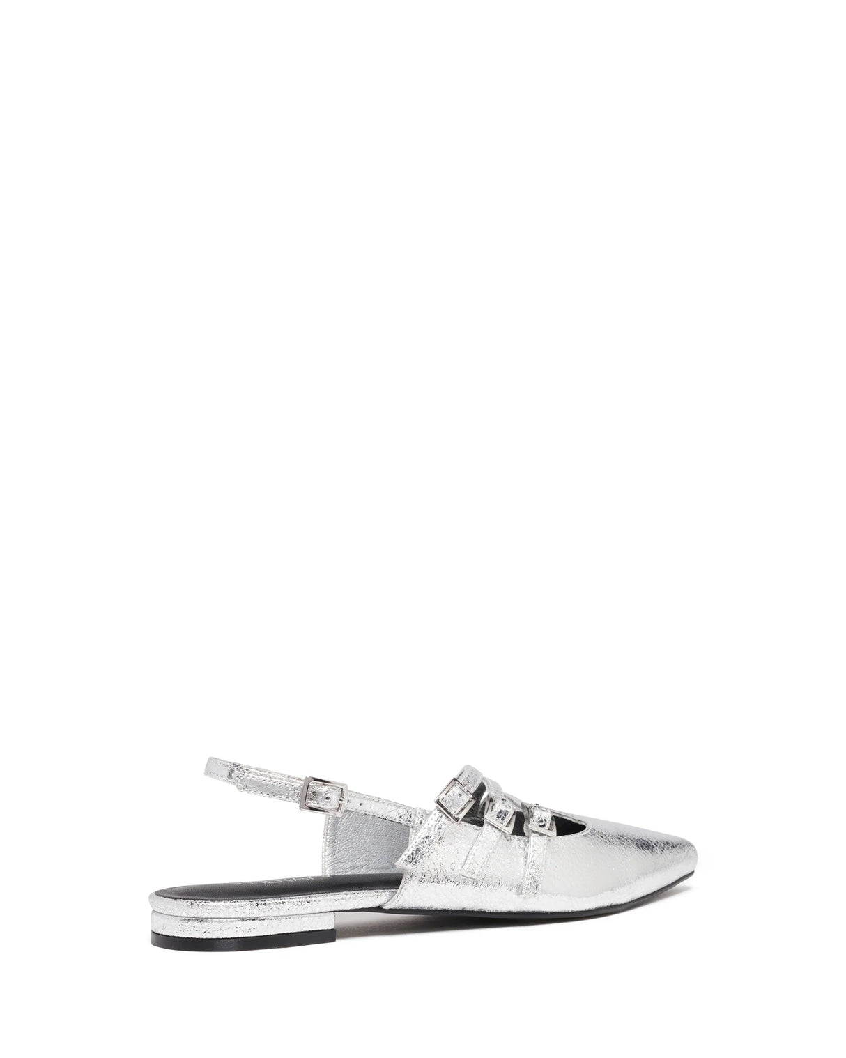 Therapy Lisst Silver Cracked Metallic