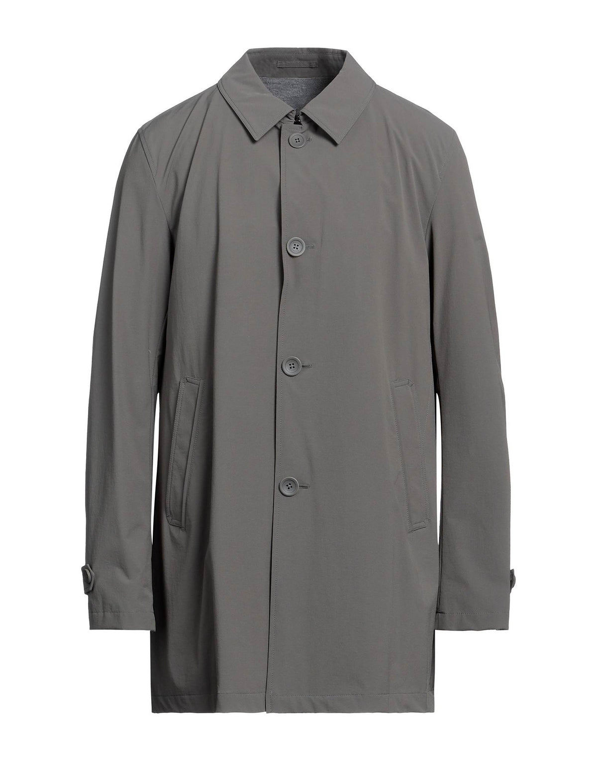 Herno Mens Overcoats & Trench Coats - Lead
