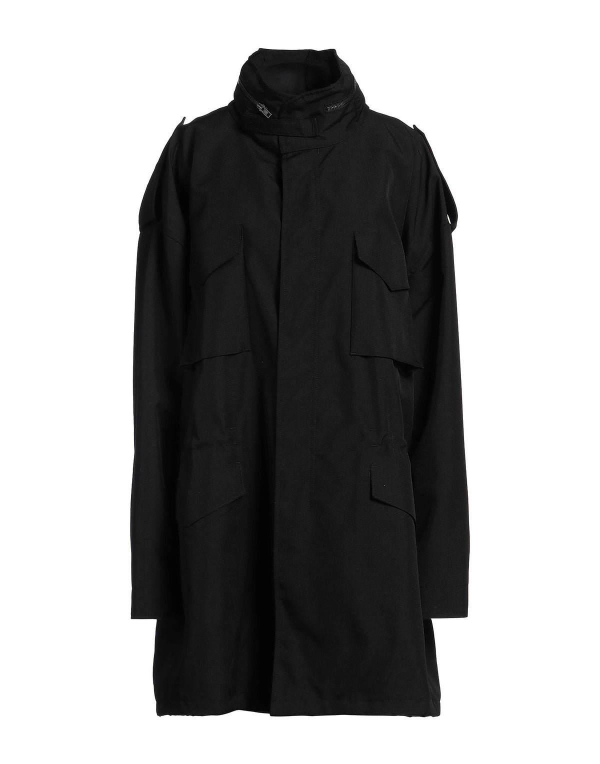 Maison Margiela Womens Overcoats & Trench Coats - Black