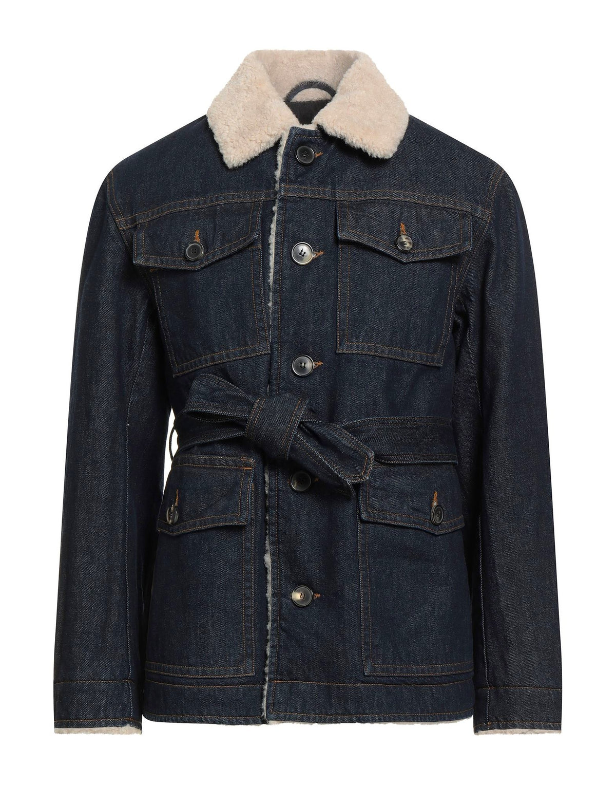 Dries Van Noten Mens Denim Outerwear - Blue