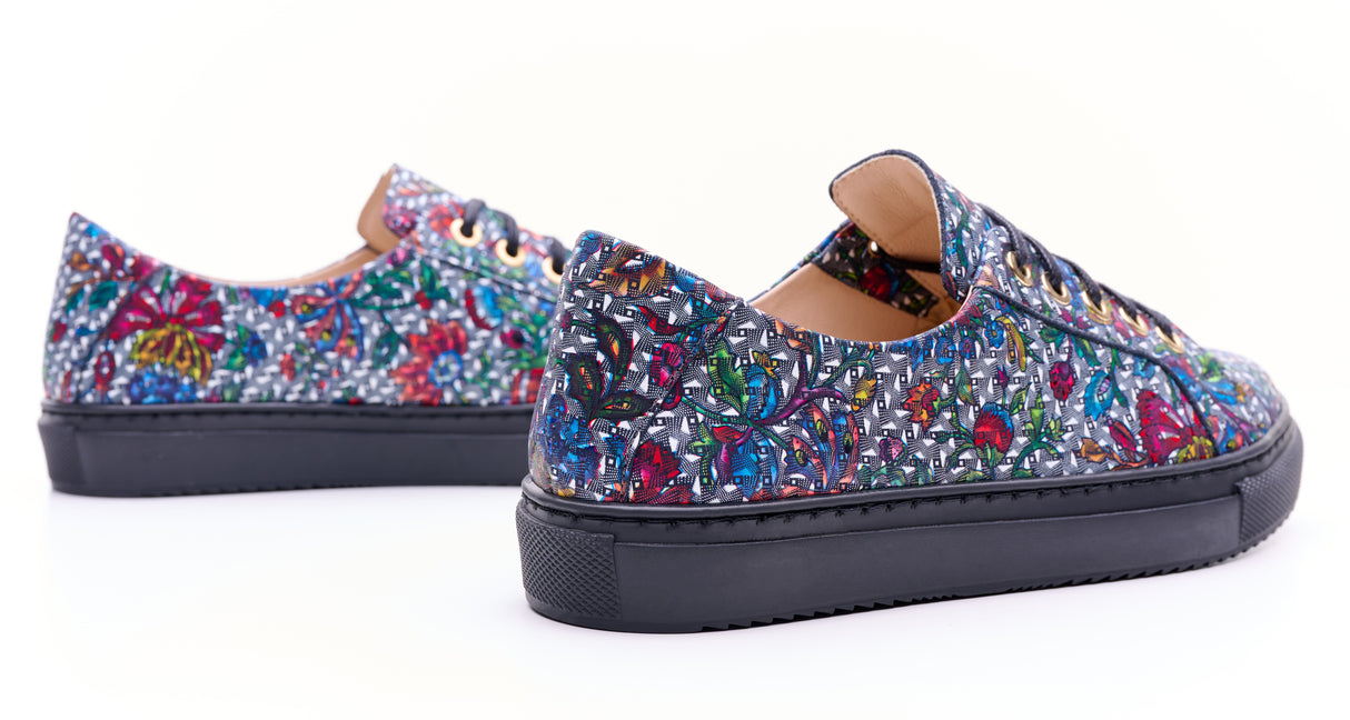 Bosccolo Womens Sneakers - Blue Multicolor
