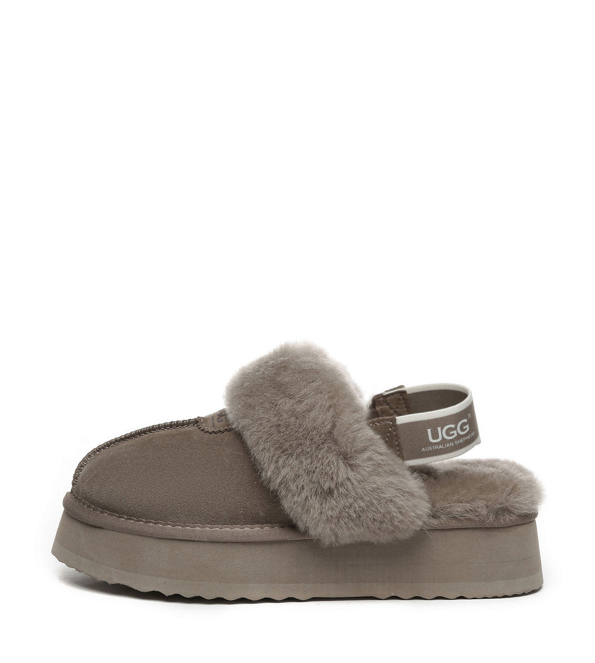 Australian Shepherd UGG Waffle Platform - Brown
